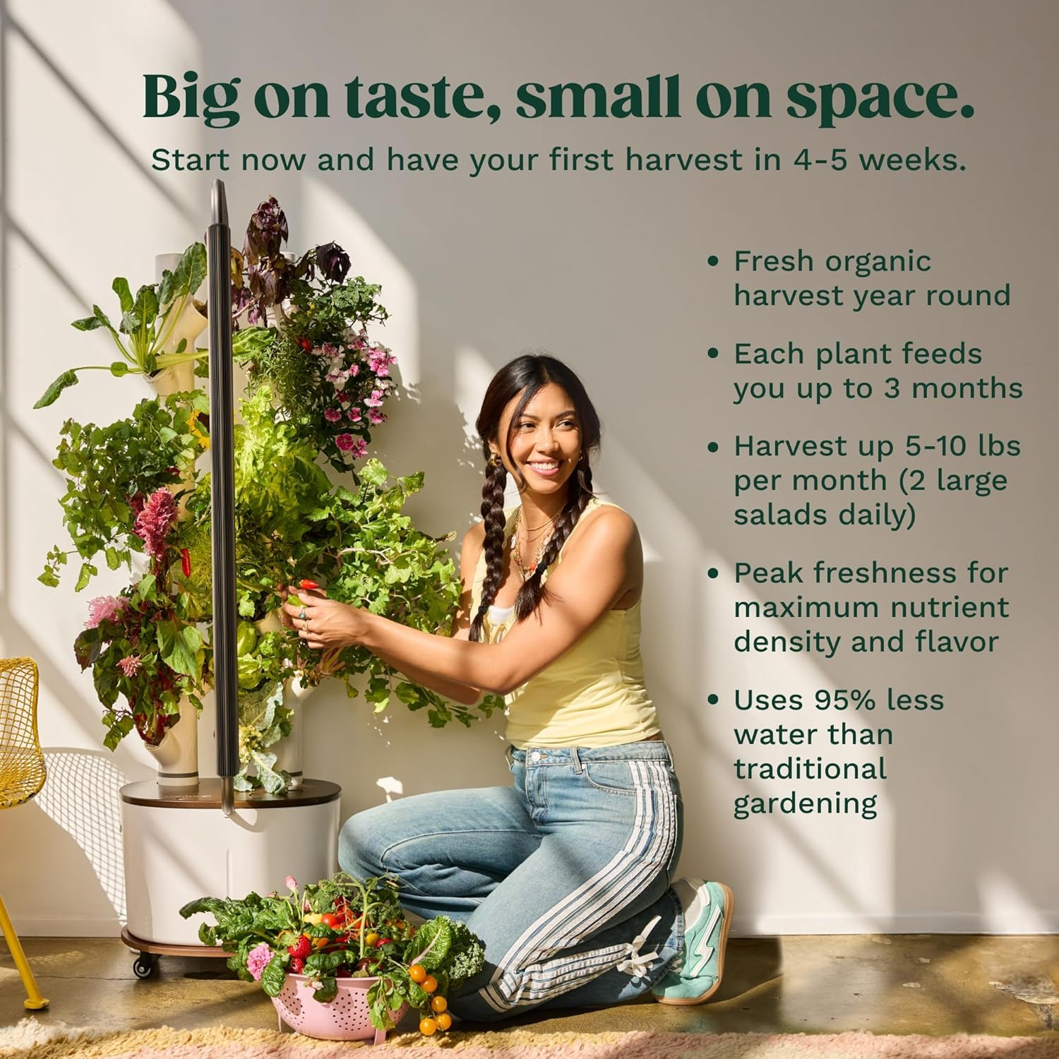 Verdarafarming 16-Plant Hydroponic Grow Tower - Image 2