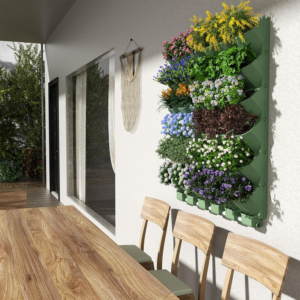 Verdarafarming Vertical Wall Planter – 36 Pockets self watering
