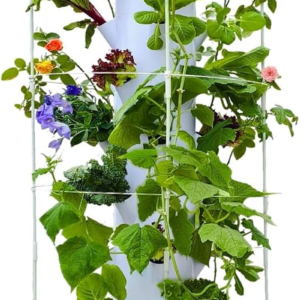 Verdarafarming 40-Pod Hydroponic Grow Tower Auto Timer