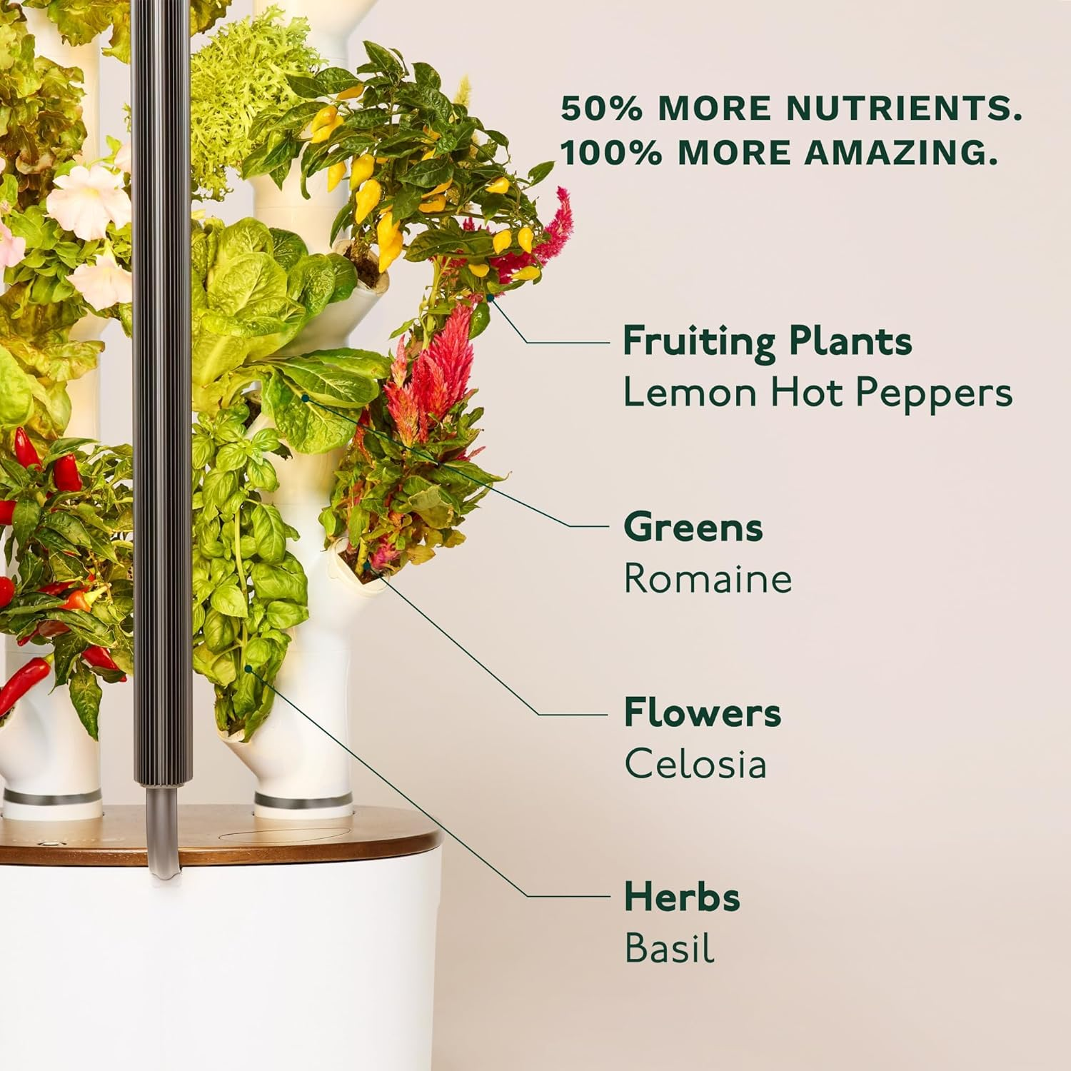 Verdarafarming 16-Plant Hydroponic Grow Tower - Image 6