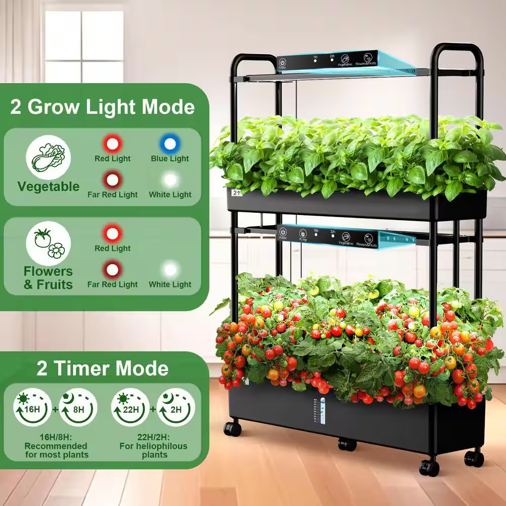 VerdaraFarm Smart Hydroponic Kit – 60 Pods, 32L - Image 5